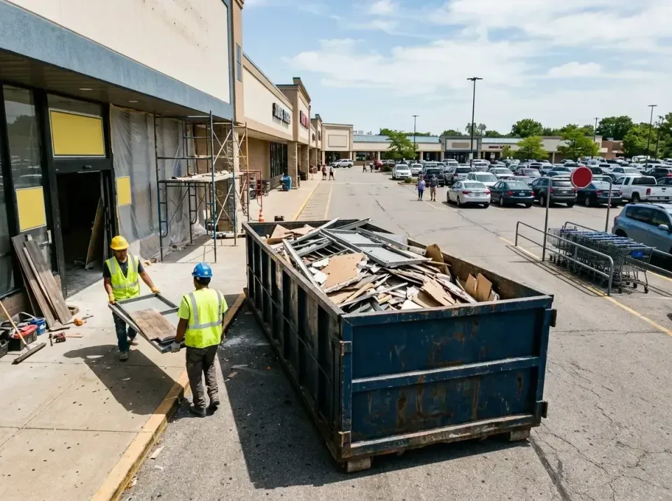 retail-store-renovation-debris-003 — frequently asked questions, Roll-off Dumpster Rentals in Lakesite, TN